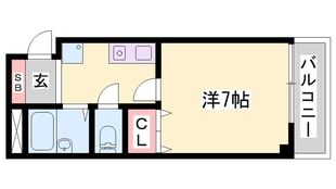 明石駅 徒歩8分 2階の物件間取画像